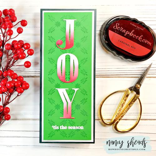 Slimline Holiday Cards featuring Scrapbook.com