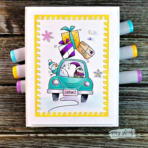 Holiday Delivery by Stampendous!