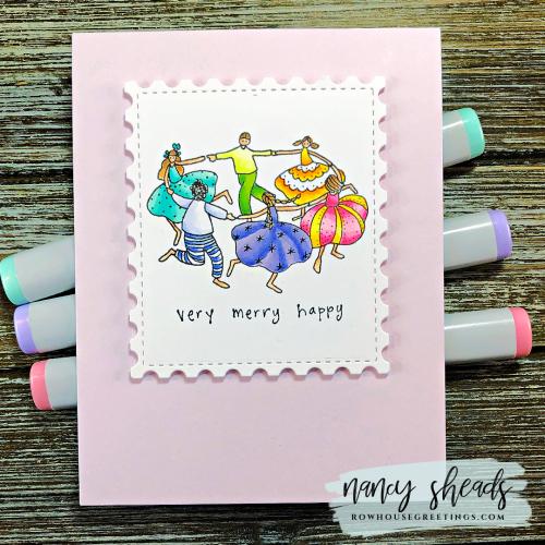 Jone Hallmark Stamps from RubberMoon
